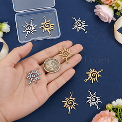 8Pcs 2 Colors 304 Stainless Steel Connector Charms&nbsp;STAS-UN0064-45