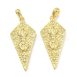 Rack Plating Brass Pendants&nbsp;KK-D026-19G