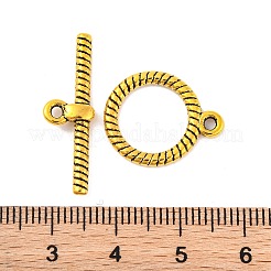 Tibetan Style Toggle Clasps&nbsp;TIBE-MSMC001-2M