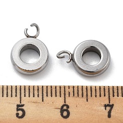 304 Stainless Steel Pendant Bails&nbsp;STAS-P374-02P