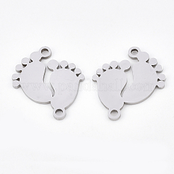 Tarnish Resistant 201 Stainless Steel Links connectors&nbsp;LS-STAS-T044-19P