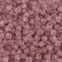 FGB Frosted Transparent Glass Seed Beads&nbsp;SEED-N013-03A-06