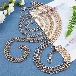 3Pcs 3 Style Aluminum Chain Bag Strap&nbsp;FIND-WR0002-71