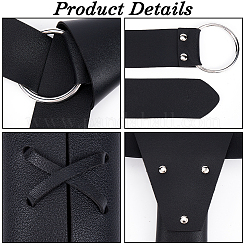 PU Leather Knife Sword Sheaths&nbsp;AJEW-WH20001-90B-01