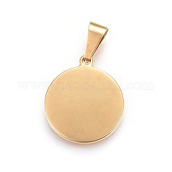304 Stainless Steel Pendants&nbsp;STAS-P211-22G