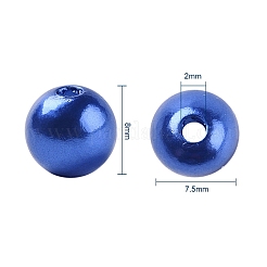 Imitation Pearl Acrylic Beads&nbsp;PACR-CJ0001-08