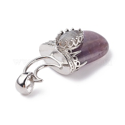 Natural & Synthetic Mixed Stone Pendants&nbsp;G-F639-09-P