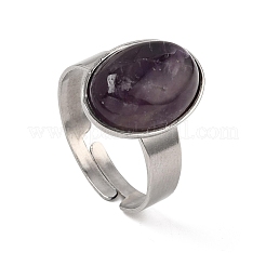 Adjustable 304 Stainless Steel Finger Rings for Women&nbsp;GG-CBA7994-04P-17