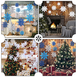 2Bags 2 Colors Christmas Theme Plastic Decorations&nbsp;DIY-SC0026-68