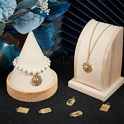 9Pcs 3 Style Rack Plating Brass Pendants&nbsp;KK-BBC0004-73