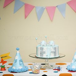 Crown Shaped Plastic Candy Box&nbsp;AJEW-WH0033-08A