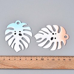 Spray Painted Alloy Big Pendants&nbsp;PALLOY-T092-79M