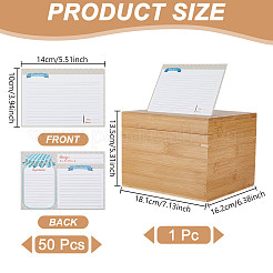 1Pc Bamboowood Boxes&nbsp;WOOD-NB0002-91