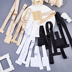 6 Sets 6 Style Nylon Womens Low Back Bra Converter&nbsp;DIY-FH0006-51