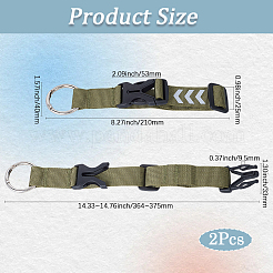 Polyester Adjustable Bag Luggage Straps&nbsp;FIND-WH20005-11B