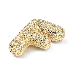 Rack Plating Brass Micro Pave Cubic Zirconia Pendants&nbsp;KK-Q790-01F-G