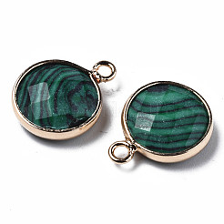 Synthetic Malachite Charms&nbsp;G-Q998-026D