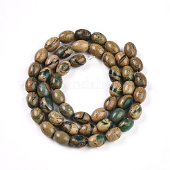 Natural Verdite Stone Beads Strands&nbsp;G-N346-02B-06