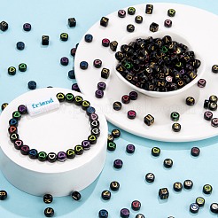 490Pcs Opaque & Craft Style Acrylic Beads&nbsp;SACR-FS0001-03