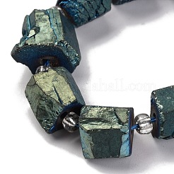 Electroplated Natural Quartz Beads Strands&nbsp;G-G767-02-17
