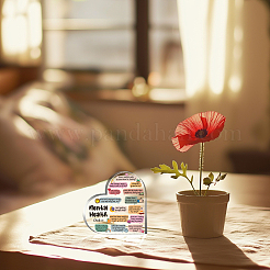 Acrylic Decoration&nbsp;DJEW-WH0591-014