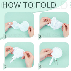 Polyester Foldable Flying Disc Fans&nbsp;AJEW-WH0752-538F