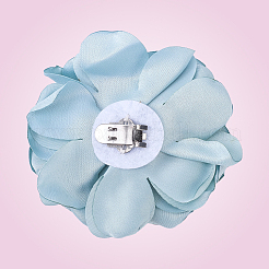 1 Pair Flower Cloth Shoe Decoration&nbsp;AJEW-DR0001-65A