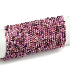 Natural Ruby Beads Strands&nbsp;G-P572-B01-2.5mm