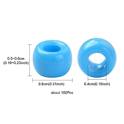 Resin European Beads&nbsp;RESI-YW0001-34M