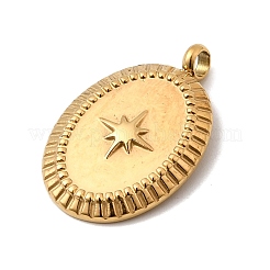 304 Stainless Steel Pendants&nbsp;STAS-B094-34G