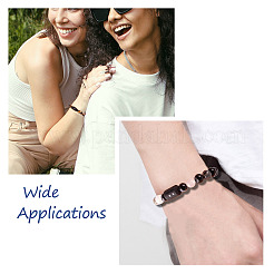 DIY Gemstone Bracelet with Constellation Making Kit&nbsp;DIY-KS0001-25