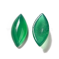 Dyed & Heated Natural Green Onyx Agate Cabochons&nbsp;G-G975-02