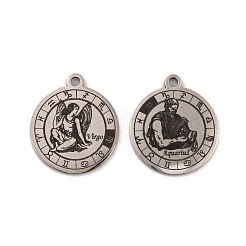 Non-Tarnish (Defective Closeout Sale: Scratched) 201 Stainless Steel Pendants&nbsp;STAS-XCP0001-91