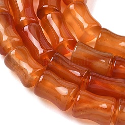 Natural Red Agate(Dyed & Heated) Beads Strands&nbsp;GG-CBA9281-C02-8x12mm