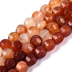 Natural Red Agate Beads Strands&nbsp;G-Q608-08A-04