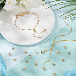 50Pcs Brass Beads&nbsp;KK-UN0005-64