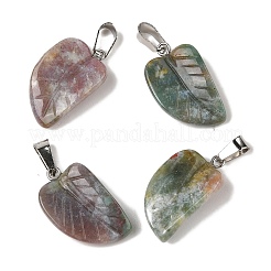 Natural Indian Agate Pendants&nbsp;G-B127-01P-04