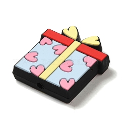 Valentine's Day Gift Box Food Grade Eco-Friendly Silicone Focal Beads&nbsp;SIL-Q022-04A