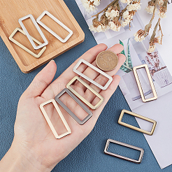 8Pcs 4 Color Zinc Alloy Ring&nbsp;FIND-PH0002-46