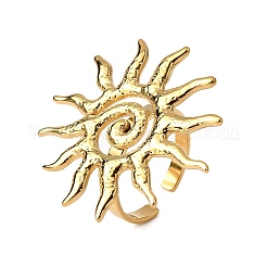 304 Stainless Steel Cuff Open Rings&nbsp;RJEW-S650-01A-G