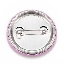 Breast Cancer Awareness Month Tinplate Brooch Pin&nbsp;LS-JEWB-G016-01P-01