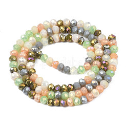 Opaque Glass Beads Strands&nbsp;X-GLAA-T006-07-A03