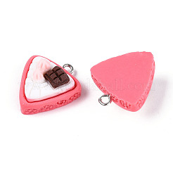 Opaque Resin Pendants&nbsp;RESI-N050-08P