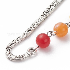 Tibetan Style Alloy Bookmarks for Halloween's Day&nbsp;AJEW-JK00165-05