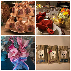 Burlap Packing Pouches Drawstring Bags&nbsp;ABAG-BC0001-12