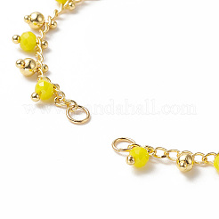 Glass Bead Charms Bracelet Making&nbsp;AJEW-JB01150-15