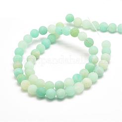 Natural Amazonite Bead Strands&nbsp;G-G684-03-4mm