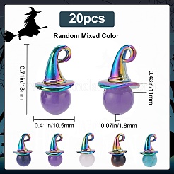 20Pcs Natural & Synthetic Mixed Gemstone Pendants&nbsp;FIND-SC0007-82