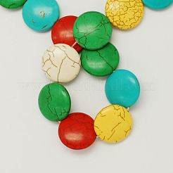Synthetical Turquoise Beads Strands&nbsp;TURQ-S150-M