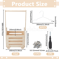 Rectangle Wooden Baby Shower Closet Crates&nbsp;ODIS-UN0001-32A